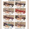 New Fashion Cat Eye Anti Blue Light Glasses Women Men Retro Gradient Color Butterfly Frame Computer Eyeglasses Optical Eyewear