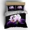 Floral Art Three-Piece Set Decoration Soft Comfortable Duvet Cover Bedding Set Included 1*Duvet Cover & 2*Pillowcases, Gift