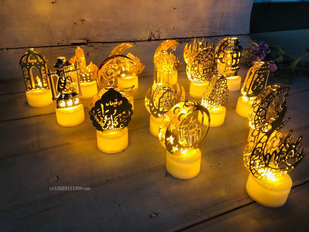 Eid Mubarak Moon Star Lights Ramadan Decoration for Home  Islamic Muslim Ramadan Kareem Party Eid Al Adha Gift Party Decor