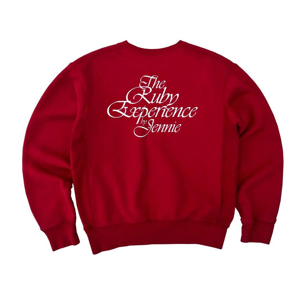 [USED] BLACKPINK Jennie Ruby Crew Neck Sweatshirt, Size L