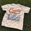 Retro Coyote Shirt, Vintage Desert Wildlife Graphic Tee, Western Nature Aesthetic Tshirt, Wild West Animal Lover Gift