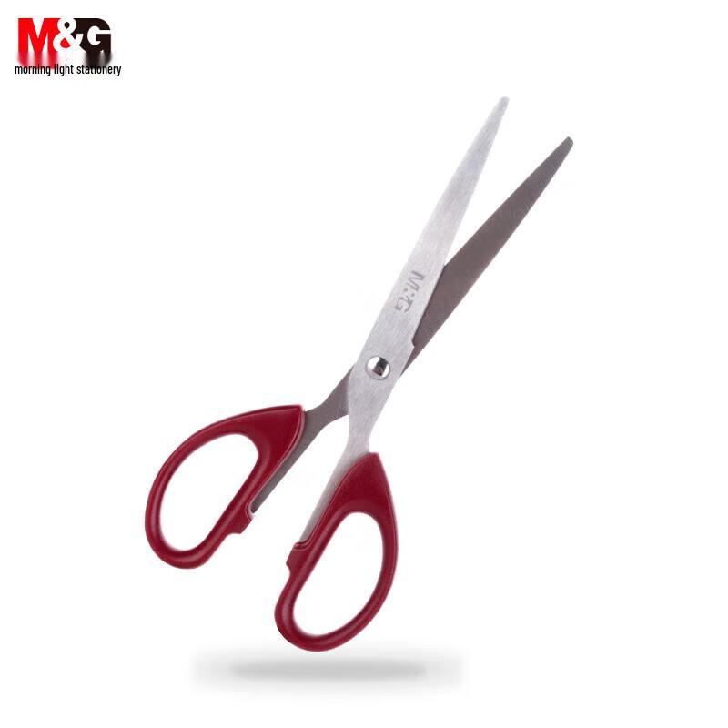 Chenguang 180mm Red Office & Home Scissors