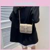 Fashionable Urban Pu Shoulder Crossbody Bag With Stitching Detail
