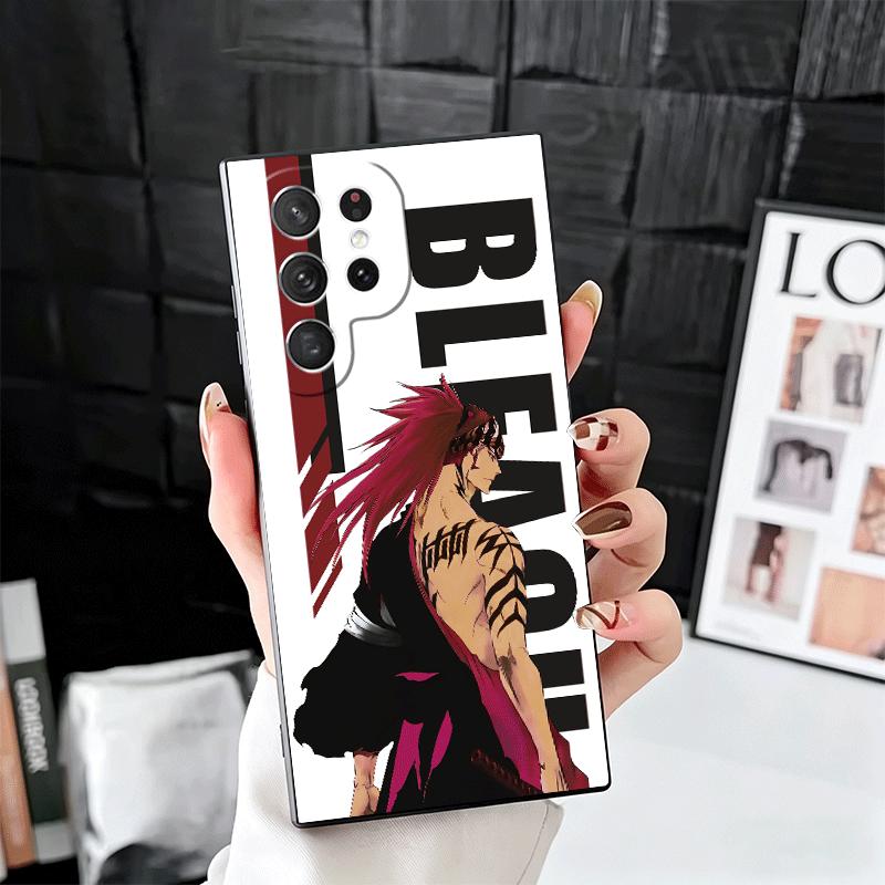 

Anime Bleach Desgin Soft Phone Case for Samsung Galaxy S26 S25 Edge S24 Ultra S23 Plus S22 S21 FE S20 Black Cover Back Shell Samsung S26