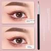 Ultra-Fine Flat Head Concealer & Angled Eyeliner Brush for Tear Groove, Eyelid, and Detailed Eye Makeup