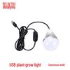 USB LED Plant Grow Light - Indoor Supplemental Light for Flowers, Bonsai, Succulents, 5V Small Table Lamp