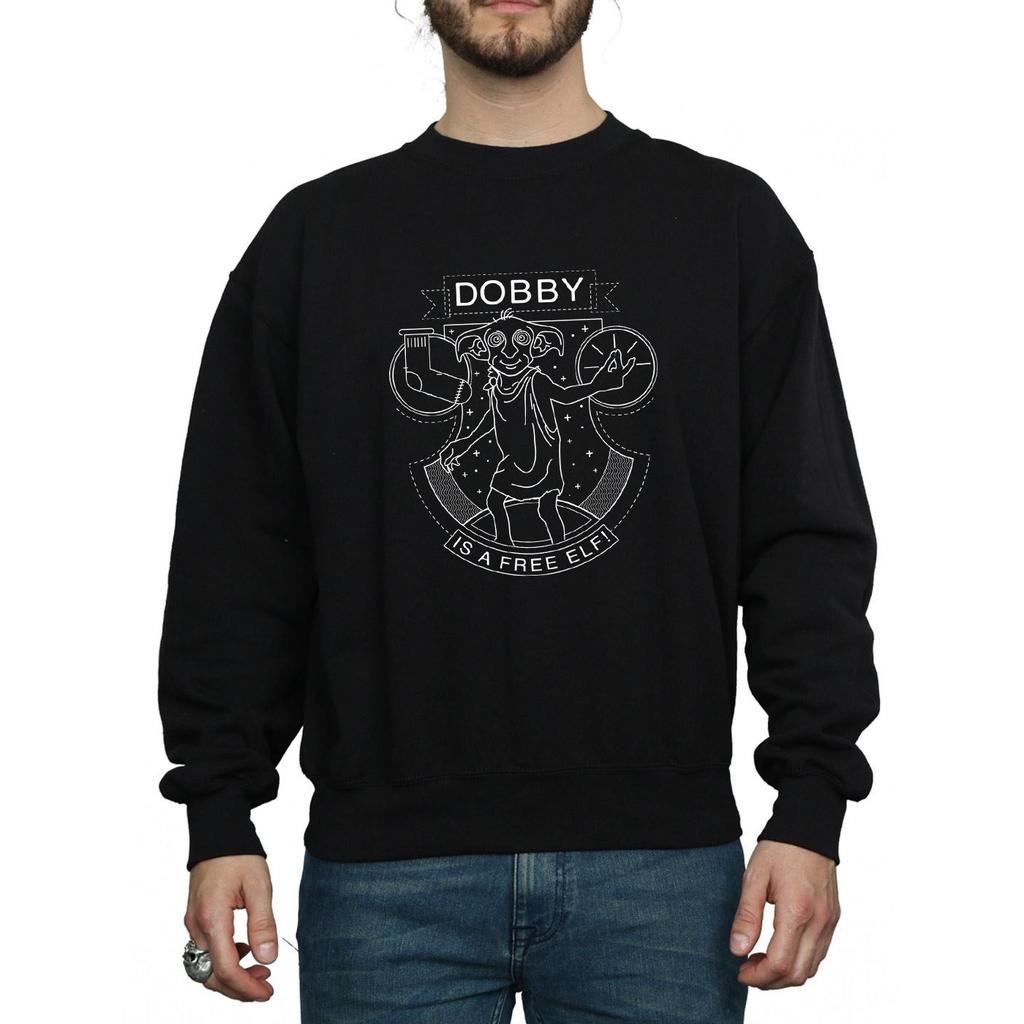 HARRY POTTER Mens Dobby Seal Sweatshirt