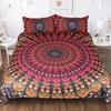 Mplusala Beding Set Soft Duvet Cover With Pilowcases Boho Bedrom Warm Comforter Set Home Double Sized Dimensions Large Home Textile Hot Drop Ship