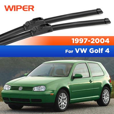 For VW Golf Mk4 1997 - 2004 Wiper Front Wiper Blades Windshield Windscreen Clean Window Car Rain Brushes 21"+19"