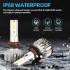 180W H11 12V Bulbs 9005/HB3 9006/HB4 H1 H4 H7 H13 9004 9007, 25000LM Super Bright LED Car Headlight, COB Chip, 6000K White