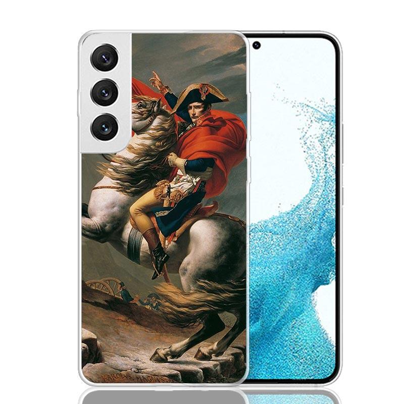 Napoleon Bonaparte Phone Case For Samsung Galaxy S26 Ultra S23 S24 S25 Edge S20 FE S21 S22 Plus Soft Print Shell Cover Fundas Ga