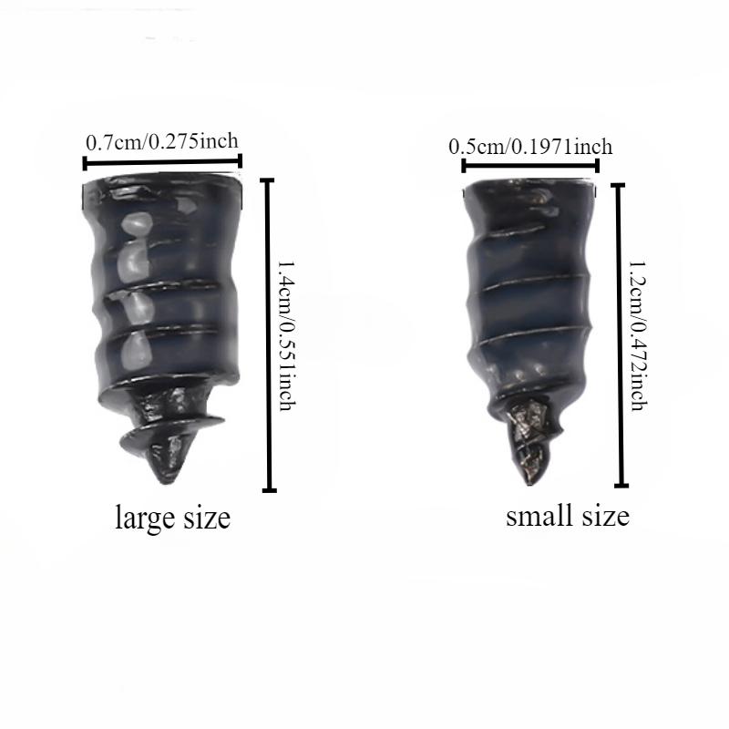 10pcs/set Quick and Non-destructive Car Tire Repair Glue Nail Motorcycle Electric Bike Bicycle Tire Repair Accessories