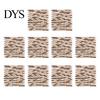 Self-adhesive Mosaic Wall Tiles 3D Gel Faux Stickers, Easy Peel & Stick Backsplash Tile Background Decoration Vintage Brick Wallpaper for Kitchen,