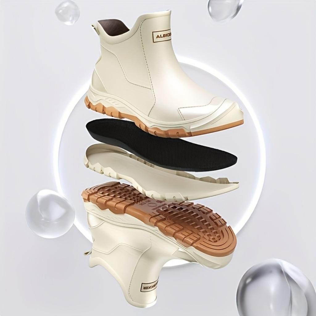 Women Men Outdoor Fashion Rain Boots Rain Shoes, High Quality, Waterproof and Non-slip Rain Shoes, Water Shoes, Garden Shoes, Fishing Shoes