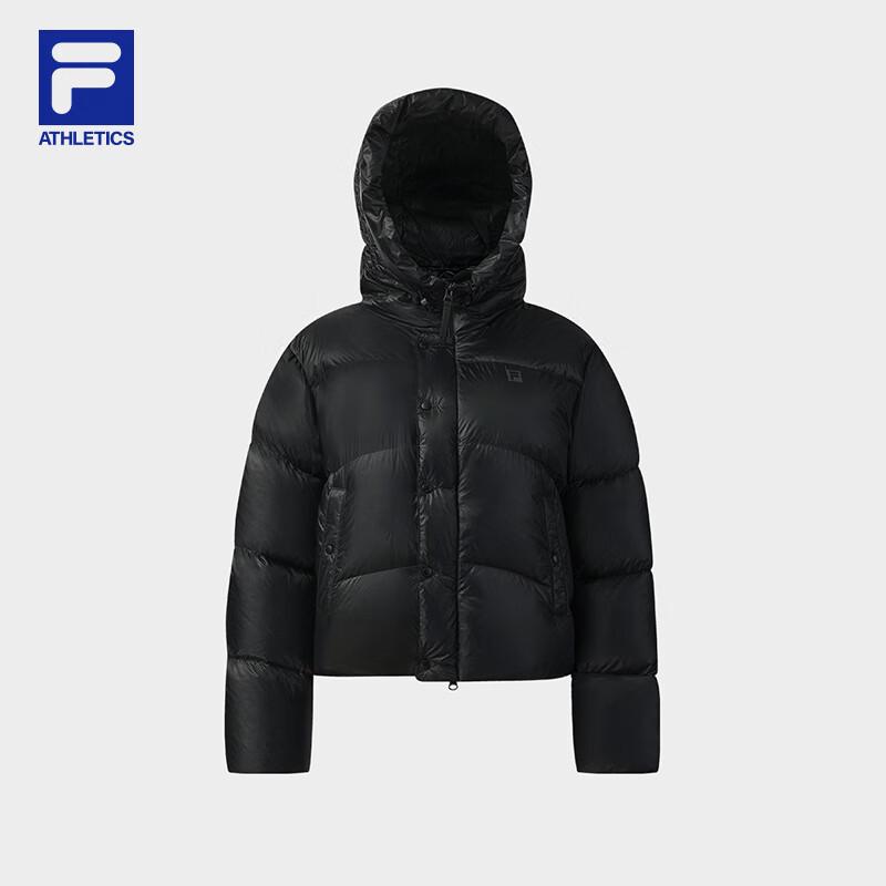 FILA Women's RGB Hooded Loose Fit Down Jacket