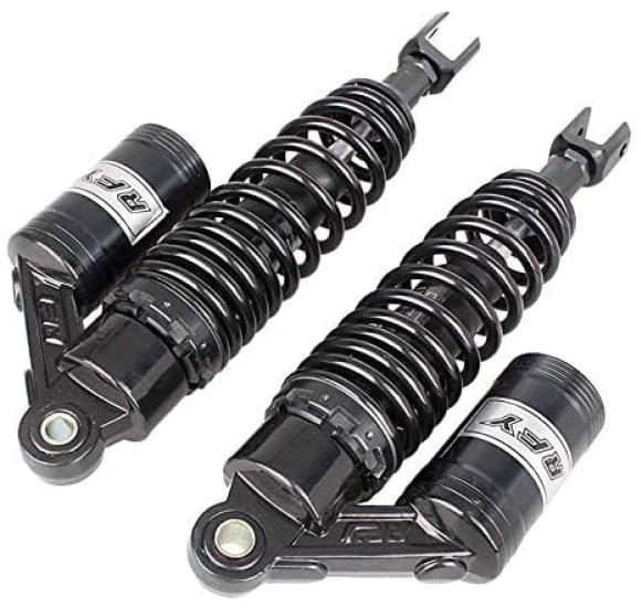 Hegeiisy 320MM 340MM 7MM Spring Motorcycle Shock Absorber Rear Suspension ATV Quad Scooter Bumper for XJR400 SR400 SR500