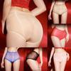 Omen Glossy Thongs Elastic Underwear Low Rise Panties