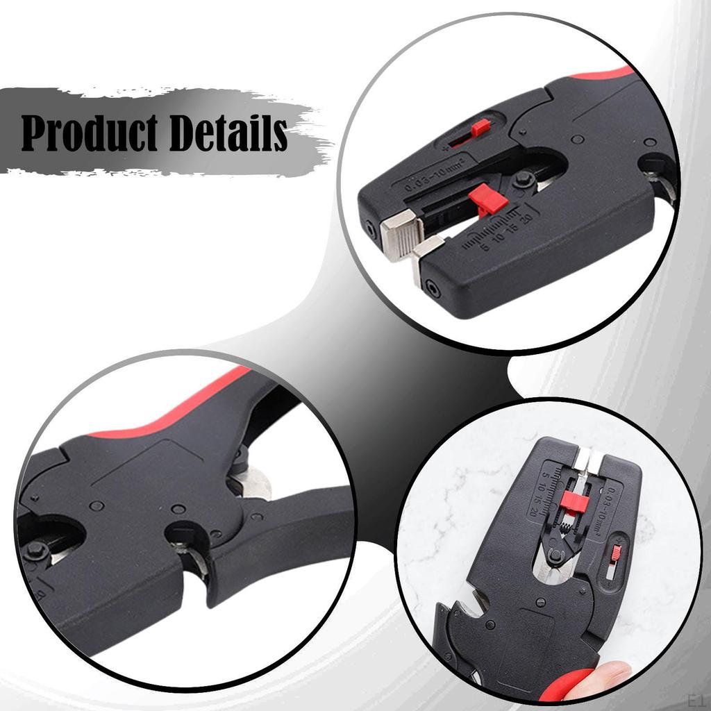Automatic Wire Stripper 2 in 1 Stripping Pliers, Portable Cable Cutting Tool for Appliances