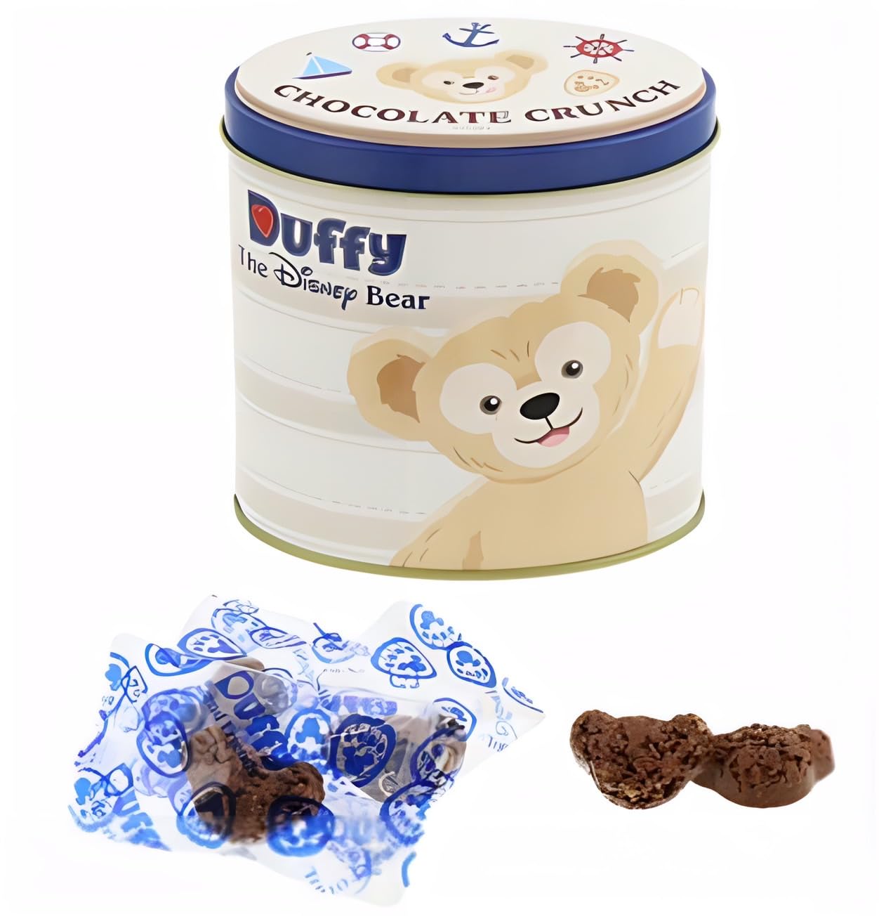 

DisneySea Duffy Chocolate Crunch Smiles TDR TokyoDisneyResort Популярные сладости Сувенир Disney Goods Present [Эксклюзив в Токио] Wear Glow (1 кусок)