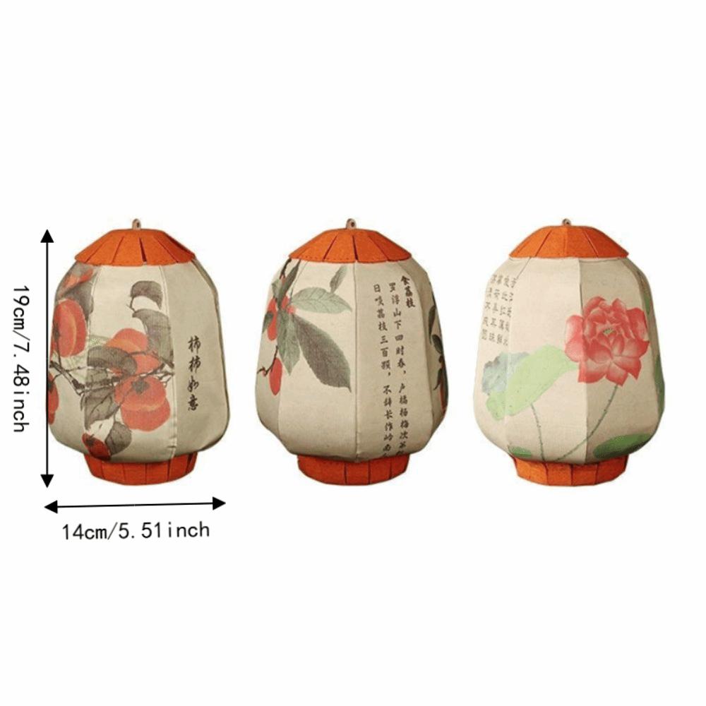 Vintage Lantern Material Kit Luminous Children Holding Lantern Lantern Festival
