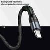 USAMS Braided Cable U55 2A Lightning black/Black 1M Sj448Usb01 (Us-Sj448)