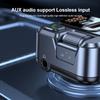 Bluetooth FM Transmitter for Car Radio with Mic for Wireless Hands Free Phone Call MP3 Player Support Fast Charging