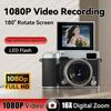 4K Digital Camera 1080P Video Camera 48MP Digital Camera CCD Camera Ultra HD 16X Digital Zoom Vlogging Camera LED Fill Light And Beauty Filter