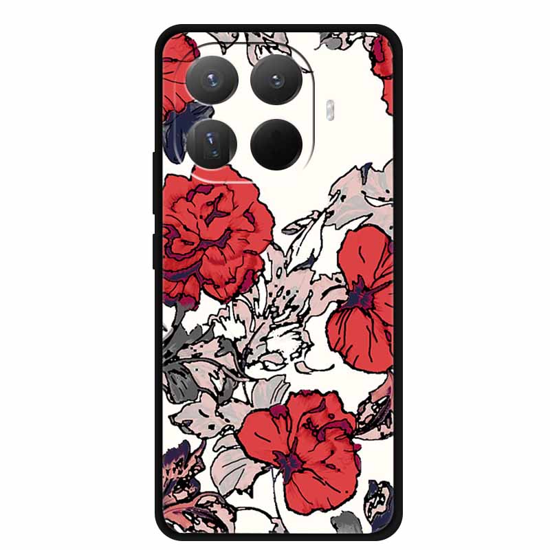 3D TPU Case For Xiaomi 15T 15 T 5G Relief Flowers Coque Embossed Blossoms Funda Silicone Soft Back Phone Cover For Xiaomi15T