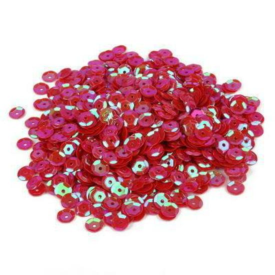 6mm Color-Plated Sequins for DIY Decoration & Apparel Accessories
