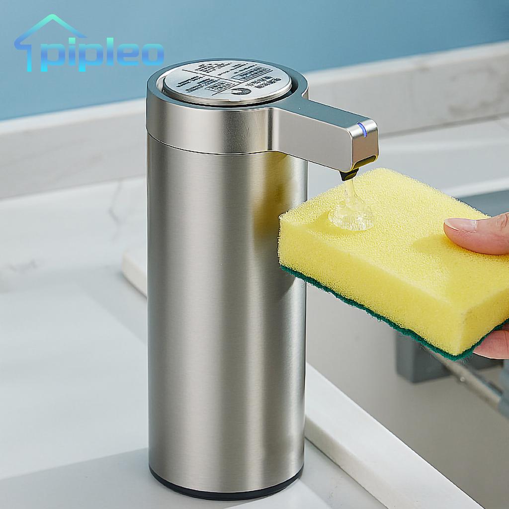 1 set Automatic Soap Dispenser USB Rechargeable Adjustable Foam Soap Dispenser Touchless Induction Sensor Bathroom Accessories