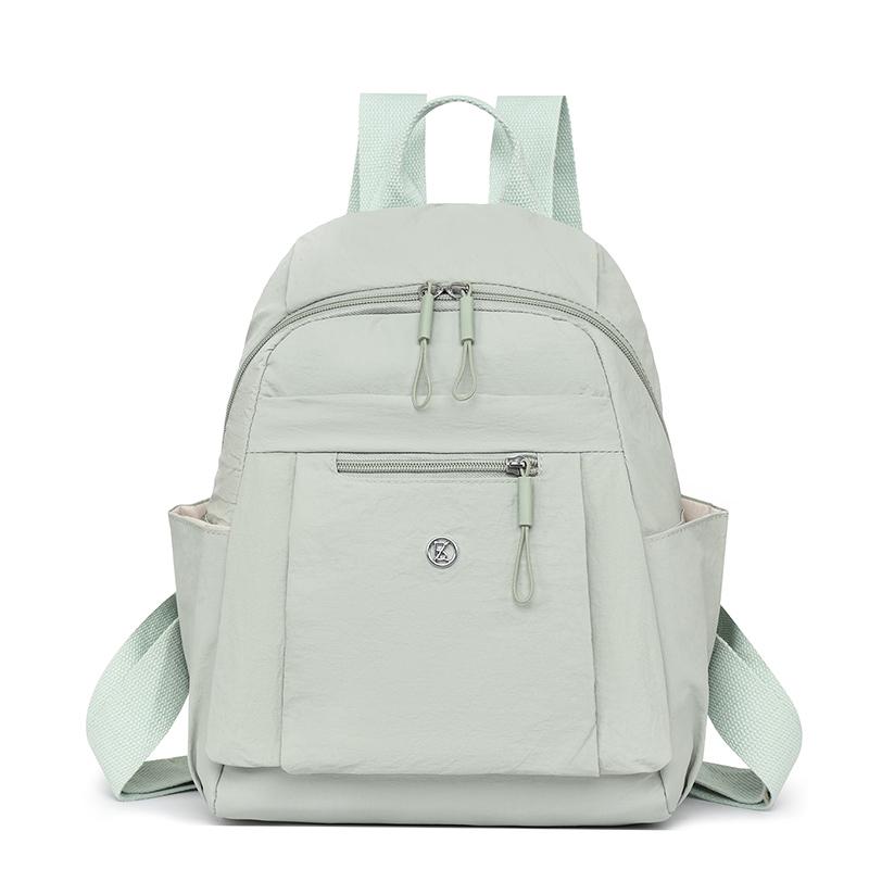Neuer Stil Sommer Damen Umhängetasche Leichter Faltbarer Nylon Rucksack Handtasche Lässige Geldbörse