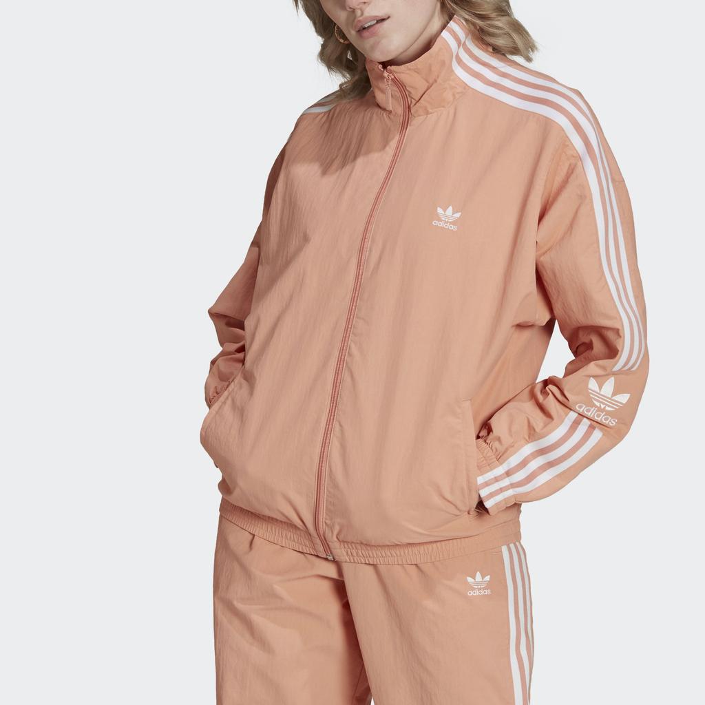 Adidas Originals Adicolor Classics Lock-Up Side Stripe Sports Jacket Women Jackets Pink H20542