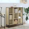 Книжная полка Сонома Дуб 97,5 x 33 x 107,5 см ДСП и Металл