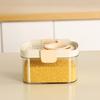 Airtight Food Container Clear Sealed Storage Box with Lid Stackable Grain Canister for Nuts Beans Spices Kitchen Cabinet Pantry Organization