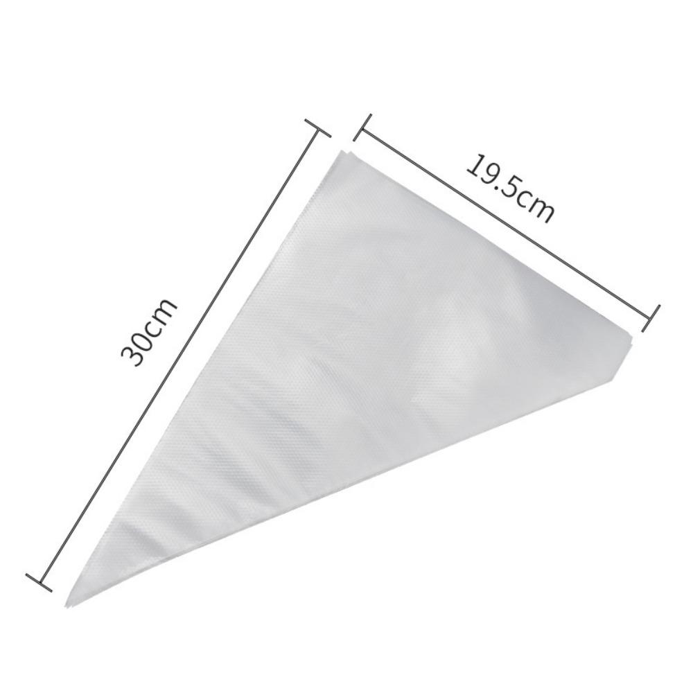 100Pcs Thickened Disposable Pastry Bags Extra Strong Icing Piping Bags Piping Bags  Baking Tools