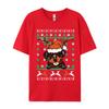 Classic Tshirt Ugly Christmas Rottweiler Reindeer Tshirt For Unisex Printed T Shirt Cotton Green And White Graphic T Shirt