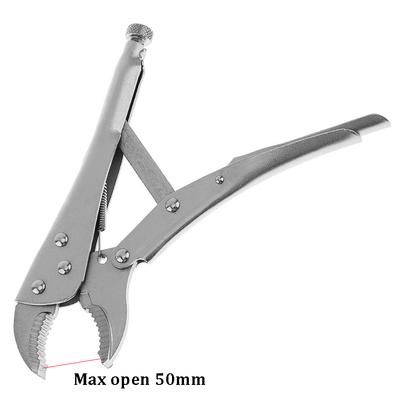 Neue Stahl-Flachzange Handwerkzeuge mit glattem Griff und runder Klemmbacke