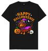 Happy Halloweenie Puppy Dog Horror Pumpkin Skull T Shirt T-Shirt Mens Kids