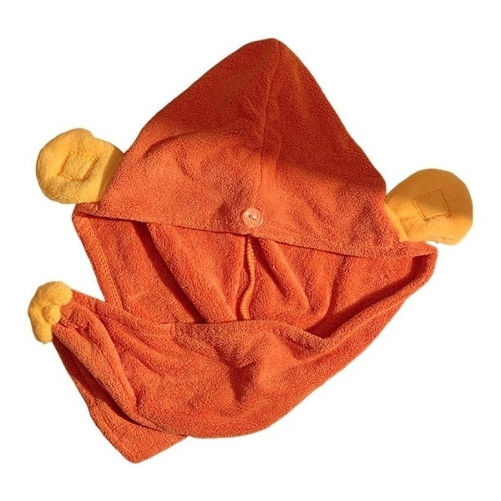 

2PCS Thick Hair Drying Cap Super Absorbent Shower Cap Comfortable God of Wealth Cap Bath Time 2PCS