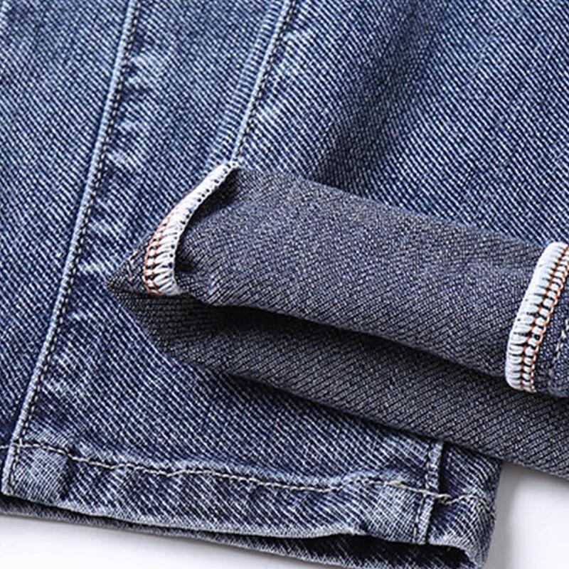 Romon Men's Straight Slim Fit Stretch Jeans