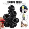 T10 W5W Automotive Wedge Bulb Socket Adapter Extended LED Bulb Socket Adapter Wedge Base Bulb Plug Lights Base Accessories