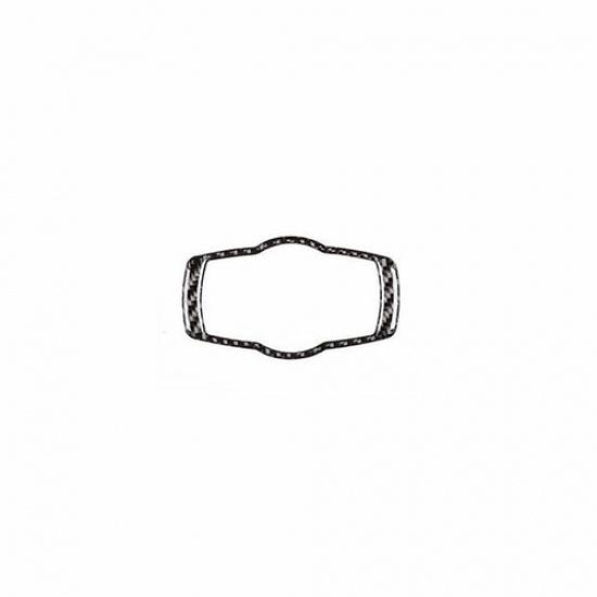 For BMW X1 E84 2010-2015 Real Carbon Fiber Function Control Button Frame Trim