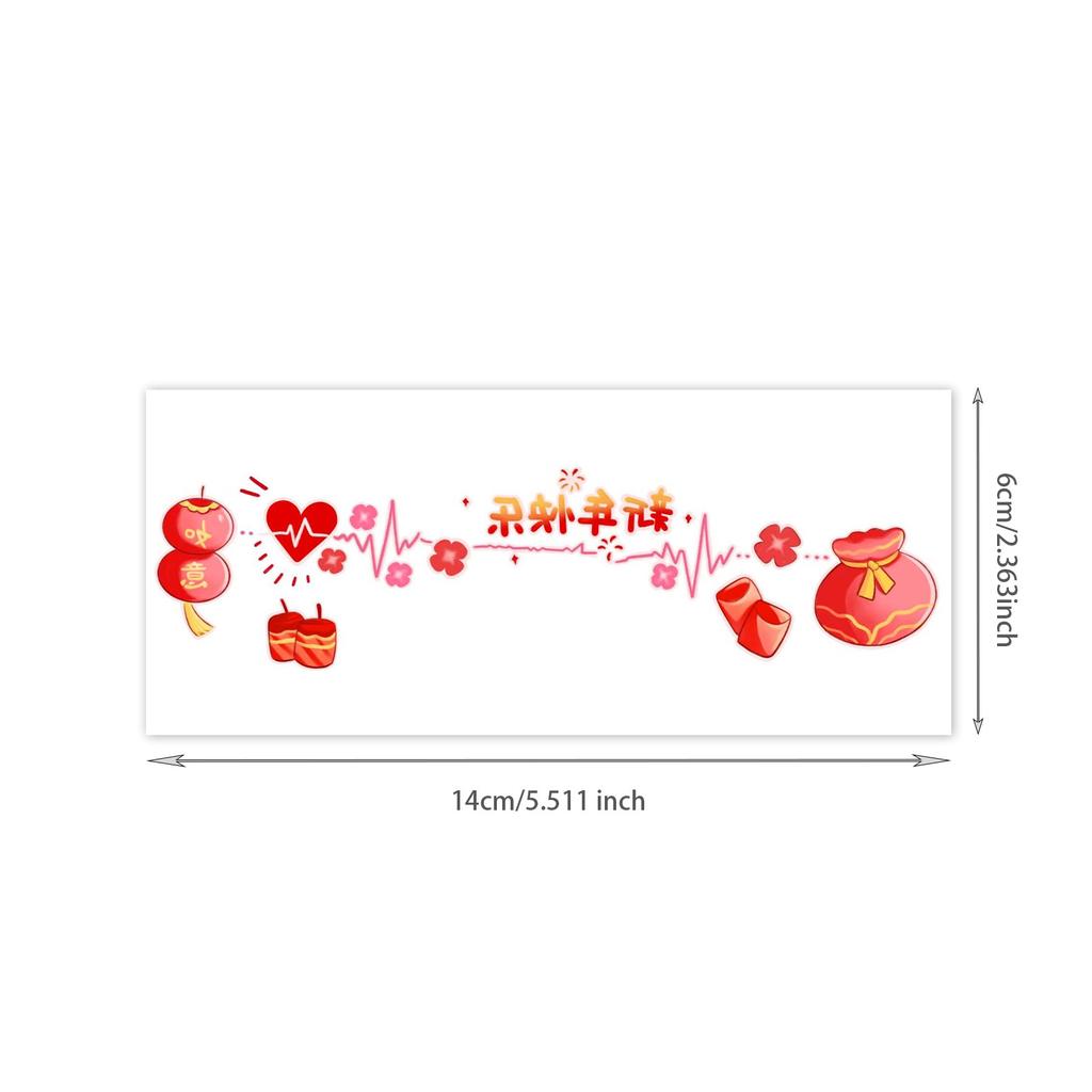 Girls And Children Cute Face Makeup Creative Face Sticker Rich Fireworks Makeup Sticker Tattoo Sticker