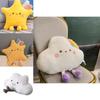 Soft And Fluffy Cloud And Star Plush Pillow Toy For Teenagers