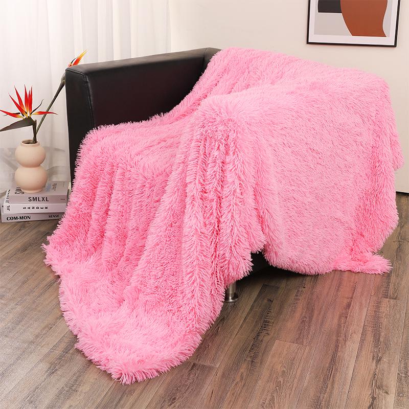 Bestseller Tie-Dye Plüschdecke: Ganzjahres-Sofa- & Büro-Nickerchen-Decke