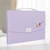 13 Pockets Expanding File Folder Large Capacity Portable Organ Bag  Office Organization