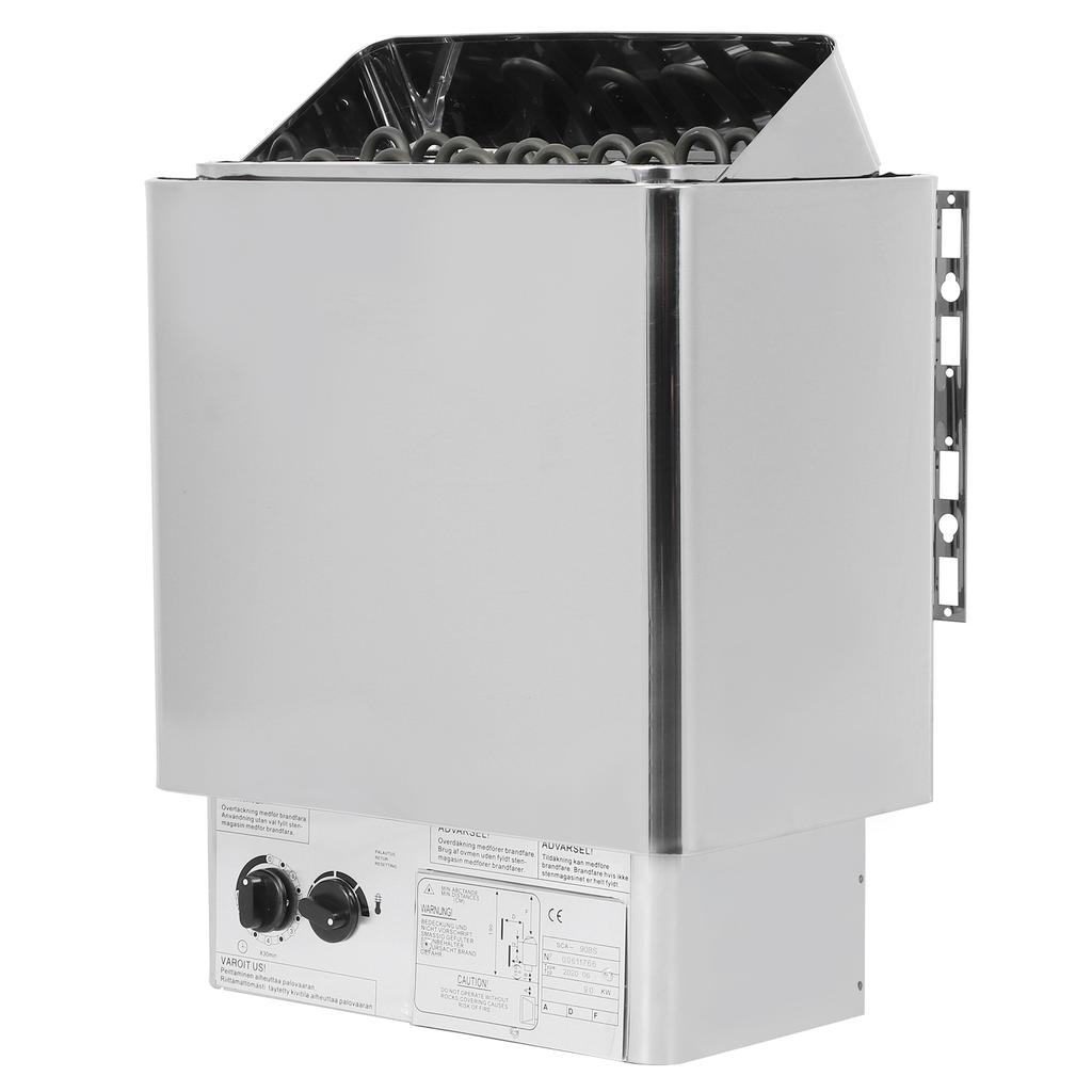 Stufa per Sauna in Acciaio Inossidabile 9KW Riscaldatore Stanza del Vapore Bagno SPA Attrezzatura 220?380V