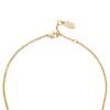 VIVIENNE WESTWOOD Mayfair Studded Flat Saturn Brass Necklace Women Necklace Gold 63020052R115MYR115
