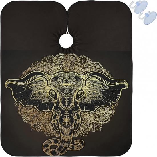 Stylish Barbershop Salon Barber Cape Haircut Cape Salon Apron Unisex Hair Cutting Cape Hairdressing Cape Apron for Men Women