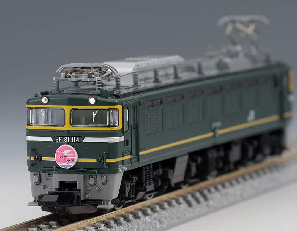 TOMIX N Gauge JR EF81 Twilight Color 7122 Model lokomotywy elektrycznej